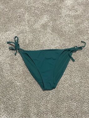 Shade & Shore Green Side-Tie Bikini Bottom Women’s Medium